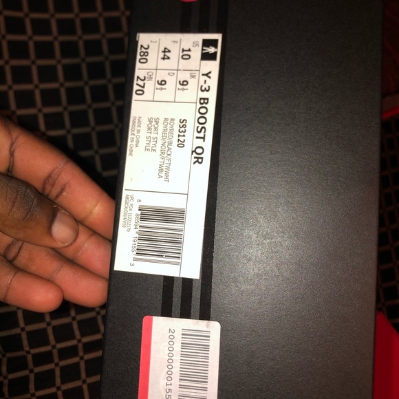 Worn Y3 Qr boost - Picture 2 of 2